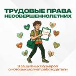Трудовые права несовершеннолетних.