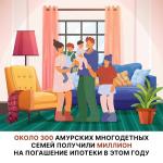 Миллион для многодетных.